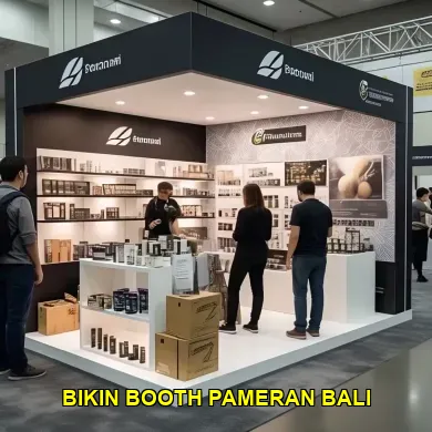 bikin booth pameran bali